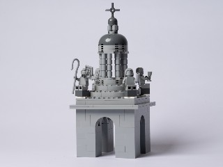 Campanile Front View, alternate angle