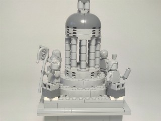 Campanile Front View upper section