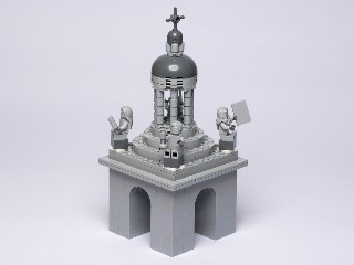 Campanile Front View, side angle