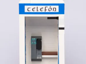 Irish Telephone Box (Blue)