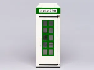Irish Telephone Box (Green)