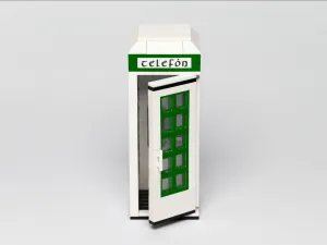 Irish Telephone Box (Green)